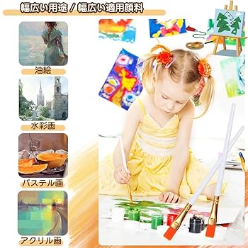 油絵　未使用筆　まとめ売り Amazon.co.jp: 筆 ブラシ 絵画 ベーシック 絵筆 10本セット 油絵